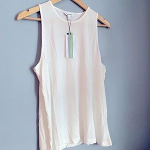 Frank and Oak White Soft Tank
